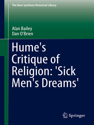 cover image of Hume's Critique of Religion